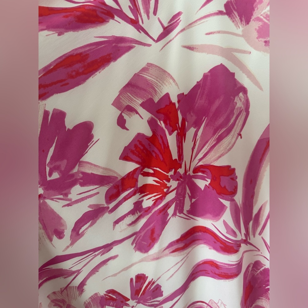 Eliza J Floral Pink and White Maxi Dress - Picture 13 of 13